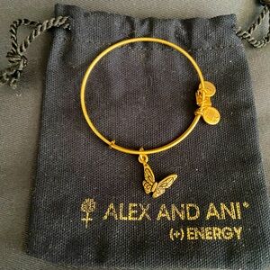 Alex And Ani Butterfly Bracelet